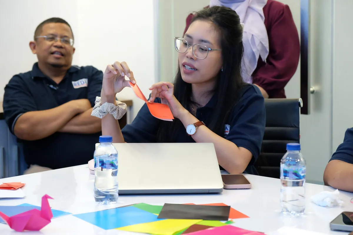 Peserta pelatihan dan workshop The Builder