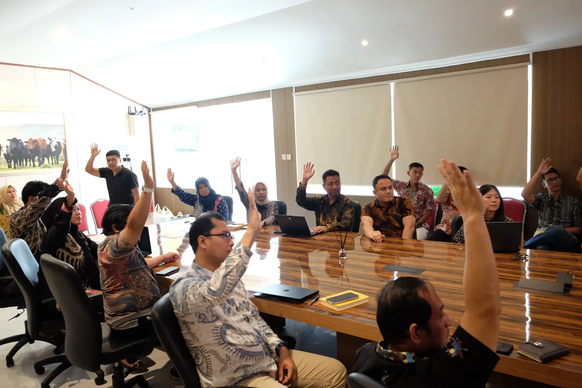 Peserta pelatihan dan workshop The Builder